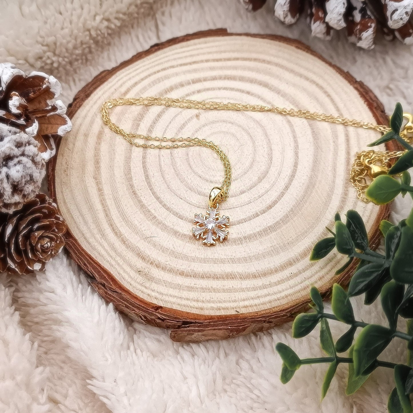 Áurea Necklaces | 18k gold | zirconia