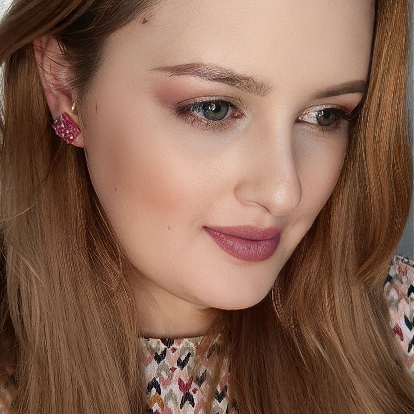 Brincos Lacey - Pack | polymer clay | partículas de vidro | resina