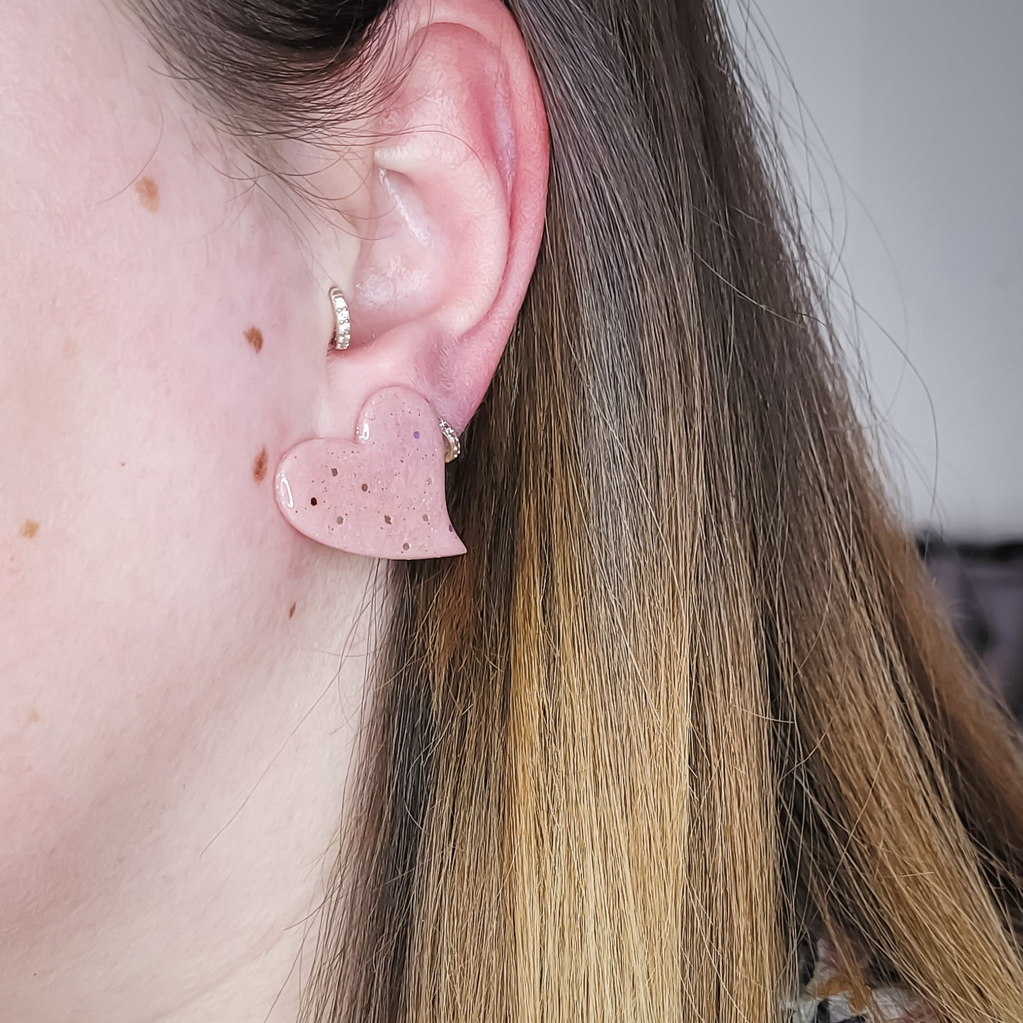 Brincos Candy | São Valentim | polymer Clay | coração