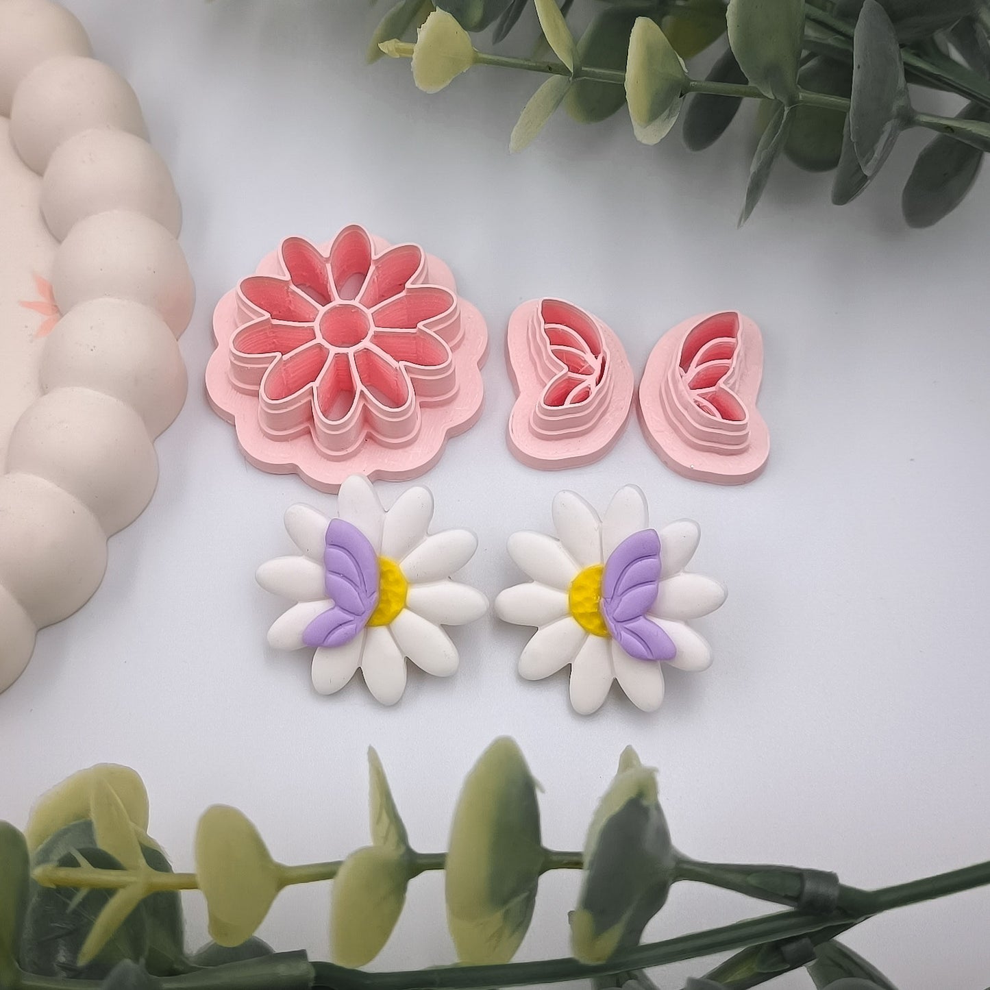 Flor Margarida | borboleta | cortador | 3cm