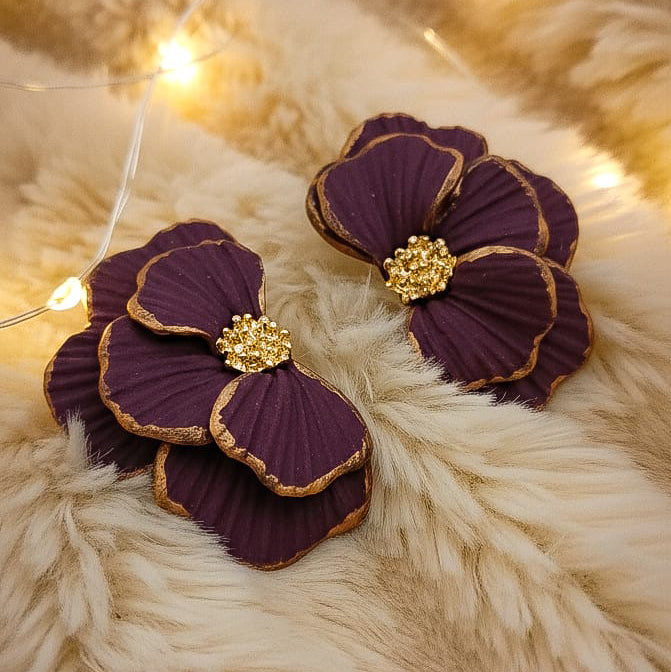 Brincos Sophia | polymer clay