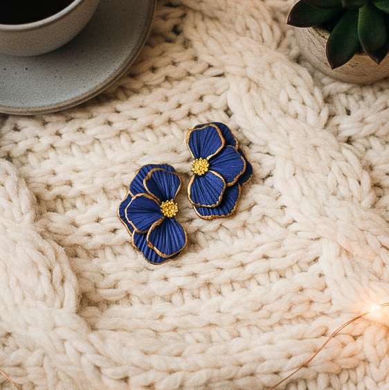 Brincos Sophia | polymer clay