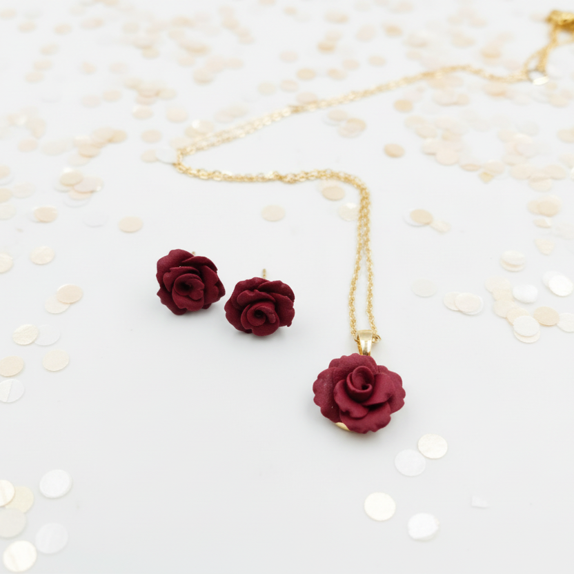 Conjunto Alma – Colar e Brincos Artesanais - Limitada