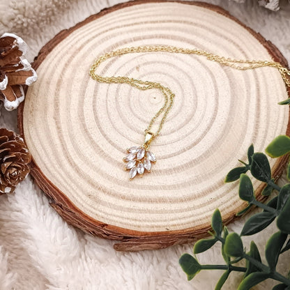 Áurea Necklaces | 18k gold | zirconia