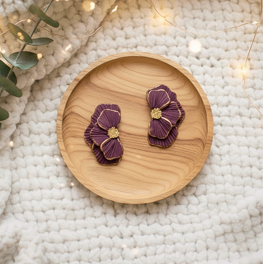 Brincos Sophia | polymer clay