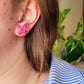 Brincos Mia | estrelas do mar | glitter | polymer clay