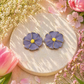 Brincos Violet - Bloom Collection