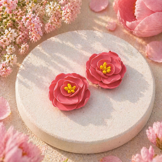 Brincos Camelia - Bloom Collection