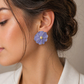Brincos Violet - Bloom Collection
