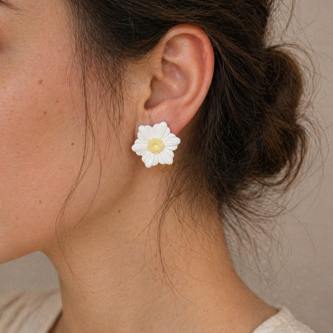 Brincos Daisy - Bloom Collection