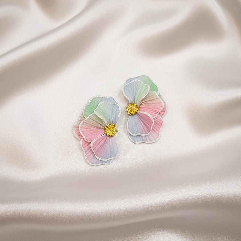 Brincos Sophia | degradê | polymer clay