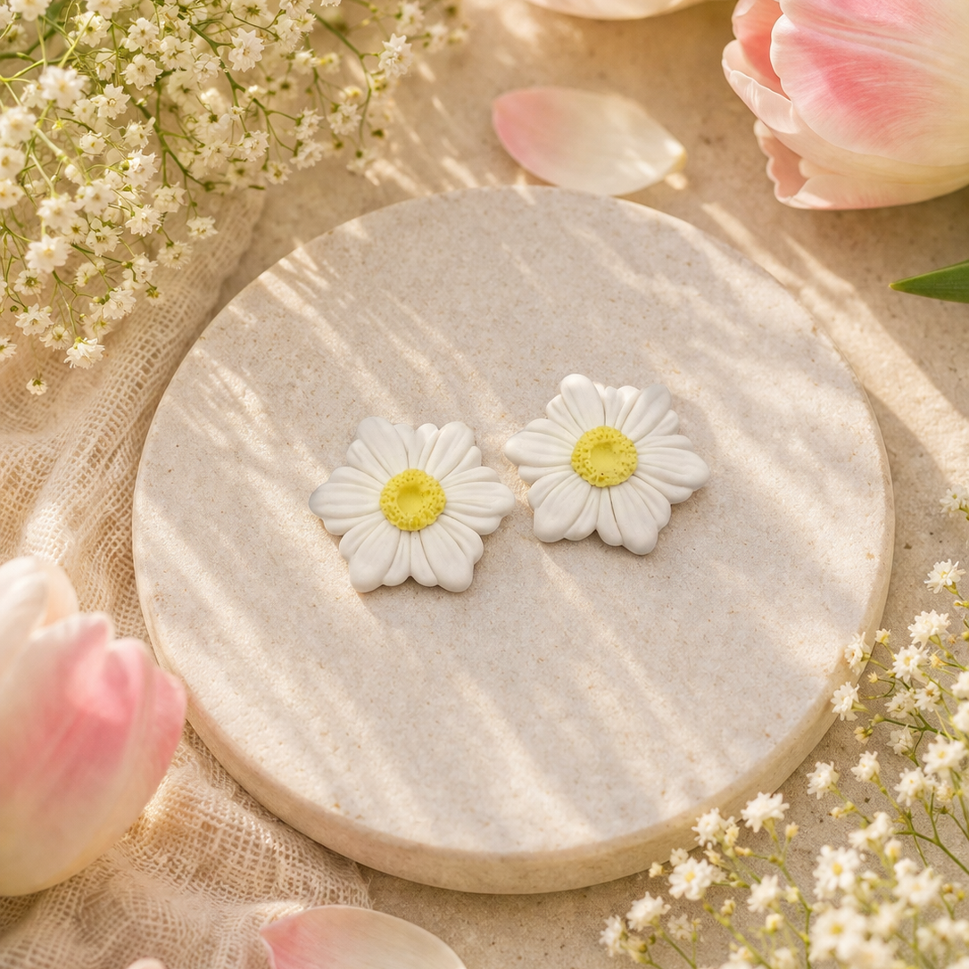 Brincos Daisy - Bloom Collection