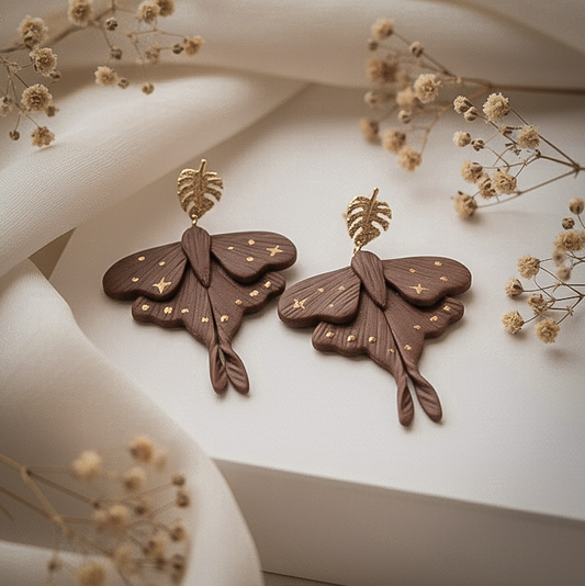 Brincos Mirelya | polymer clay