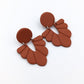 ♥ Lisa Earrings | polymer clay