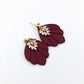 ♥ Emily Earrings | Zirconia | polymer clay