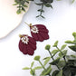 ♥ Emily Earrings | Zirconia | polymer clay