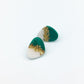 Matilde earrings | polymer clay and resin | stainless steel