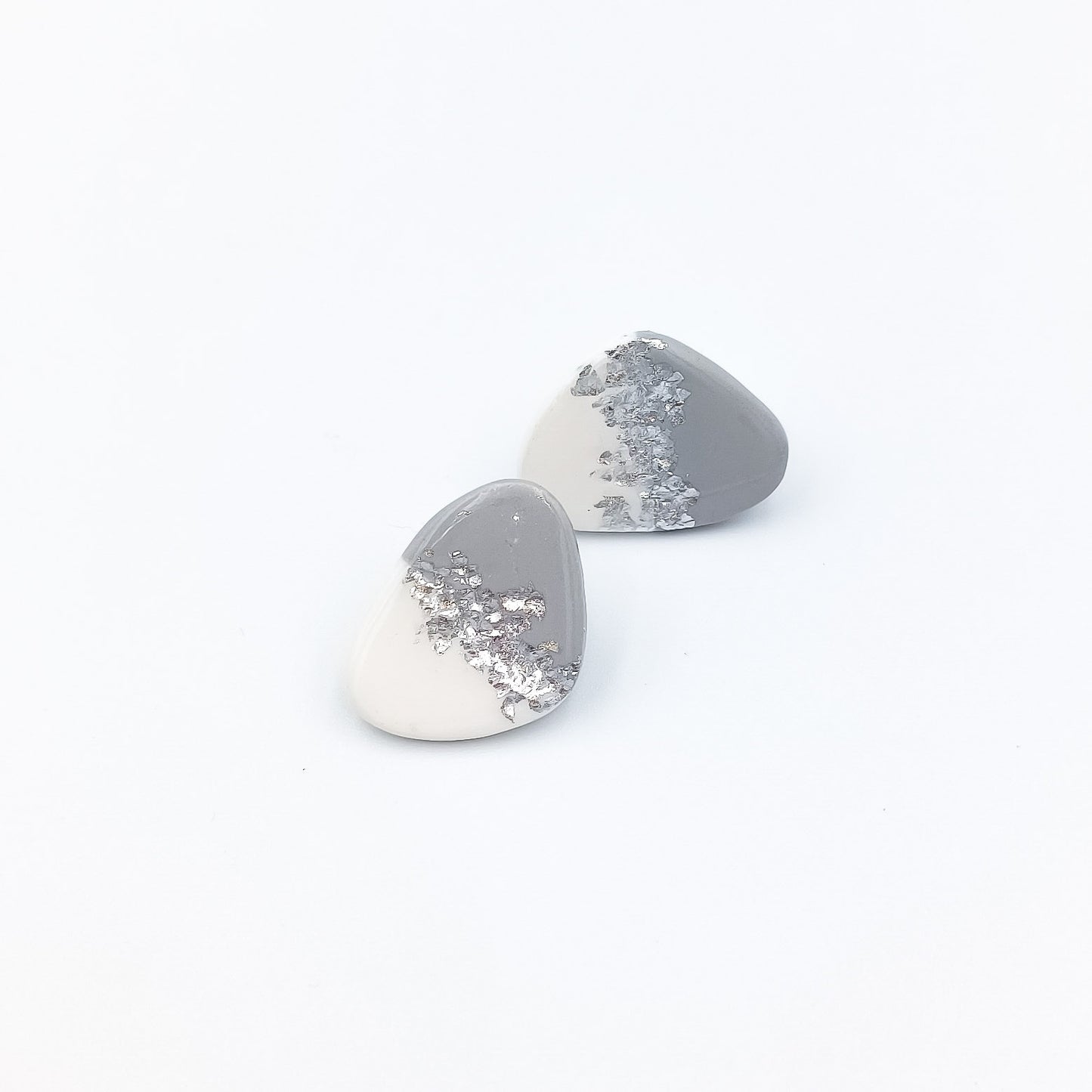 Matilde earrings polymer clay and resin stainless steel – Ana
